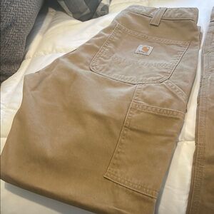 Carhartt Men's Tan Work Pants